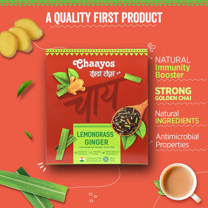 Lemongrass Ginger Chai - 100 gm