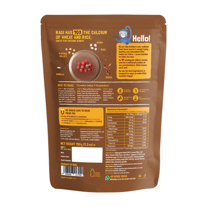 Millet Pancake Mix - Chocolate & Supergrains 150gm