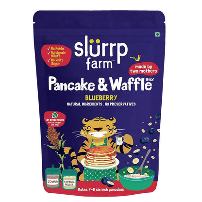 Millet Pancake & Waffle Mix - Blueberry & Supergrains 150 gms